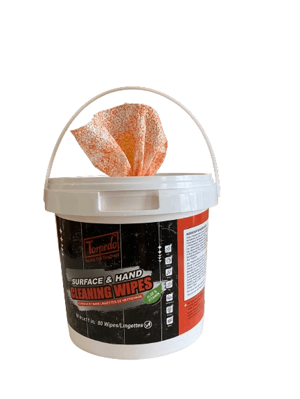 Torpedo™ Surface & Hand Cleaning Wipes, 80CT per tub, 10