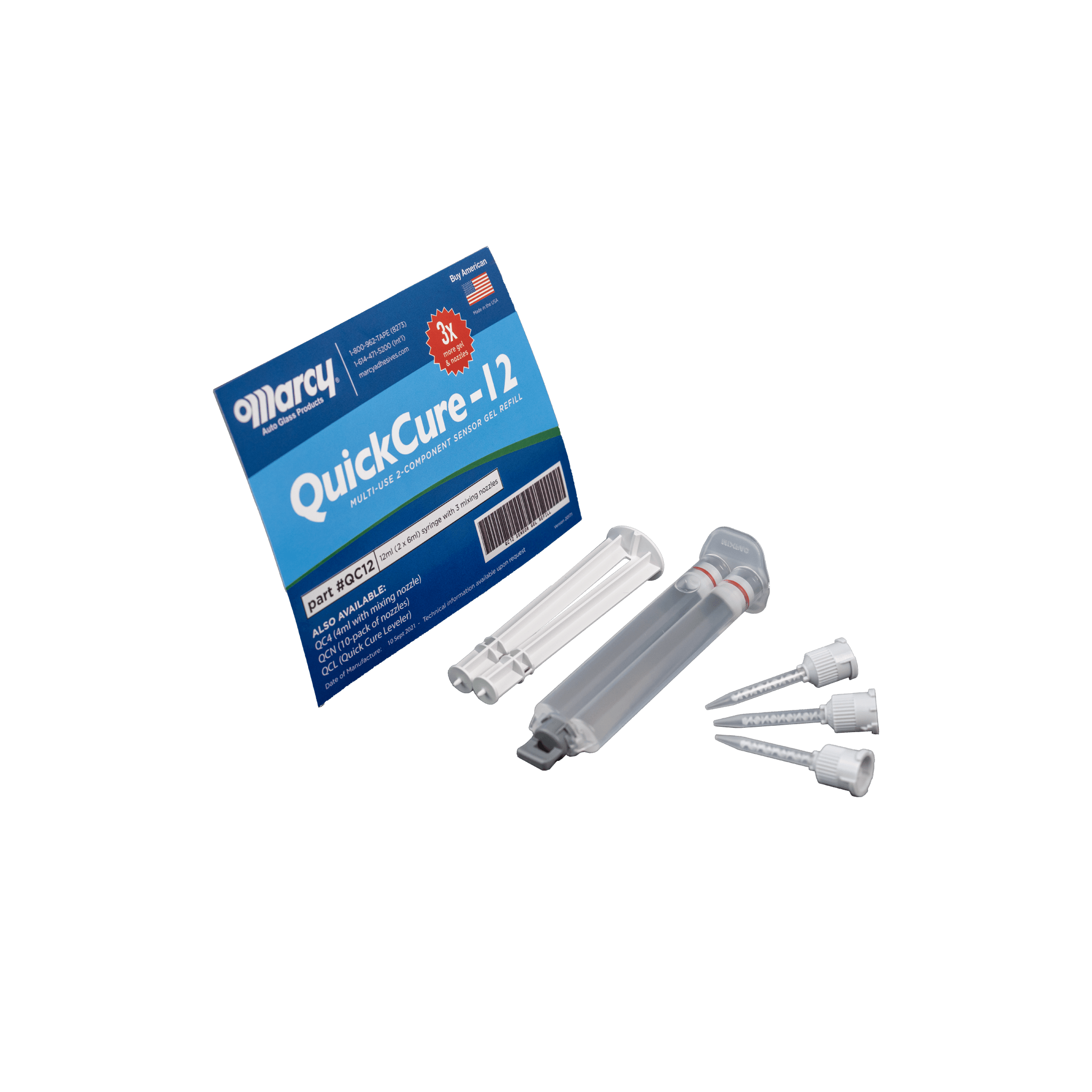 QuickCure Rain Sensor Gel Syringe QC-12 | Kimbridge