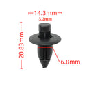 Subaru Forester Bumper Cover Retainer  50PCS/BAG, Part