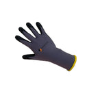 Safety Gloves, Nitrile Coated, 15-Gauge Nylon, 12 Pairs/Pack, Size L, GVS-L