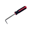 Rubber Hook Tool Single Bend 8", Straight Shaft, RHT-8
