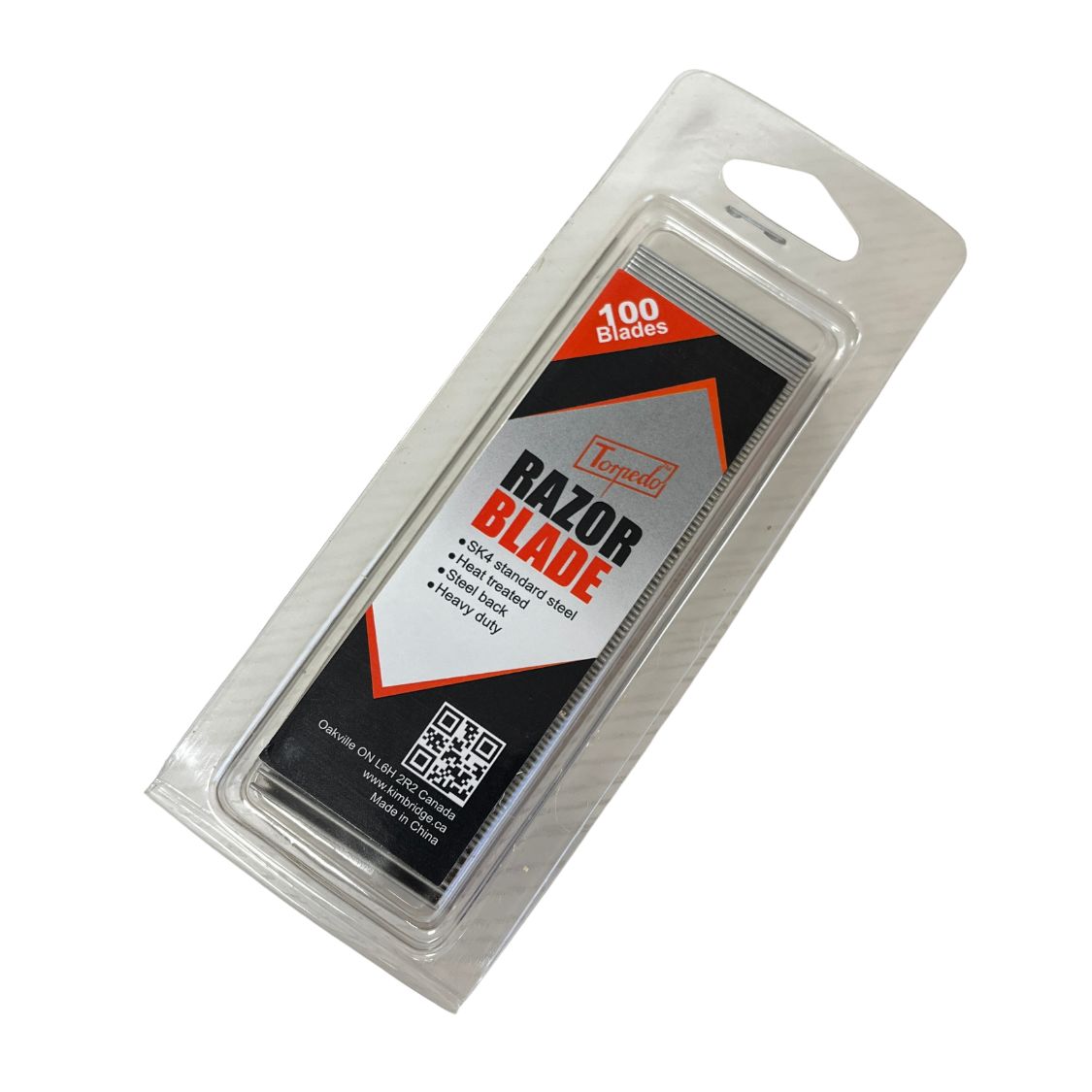 Daylogic Razorblade Razor Blade, Heavy Duty, 100PCS/Pack, RB-001