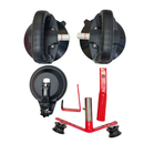 Windshield Setting Tool Kit with 3 Suction Cups for Effortless Setting & Positioning, WST-6