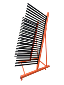 Windshield Metal Rack Stand-Alone, 25-Slot, WR-25