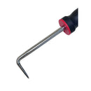 Rubber Hook Tool Single Bend 8", Straight Shaft, RHT-8