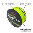 Windshield Urethane Cutting Cord, Green Monster, 635 lbs Tensile Strength