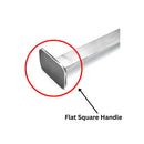 Push Knife Combo, Stainless Steel, Flat Square Handle 15, 24 and 33" One Each, PK-C1S1