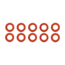 Quick-Fix Quad Quad Silicone “O” Rings, Pack of 10, QF-118