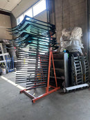 Windshield Metal Rack Stand-Alone, 25-Slot, WR-25