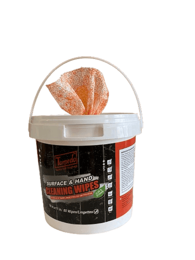 Torpedo™ Surface & Hand Cleaning Wipes, 80CT per tub, 10