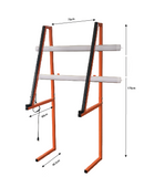 Windshield Inspection Station, Wall-Mountable,Part