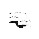 19MM Underside Molding, 5 Rolls/Box, 150FT/Roll - Kimbridge