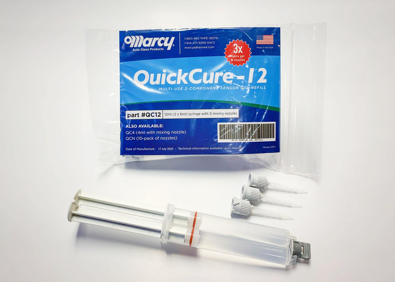 QuickCure Rain Sensor Gel QC-12, 12ML Gel, 3 nozzles - Kimbridge