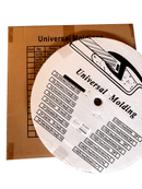 25MM Traditional Molding, 5 Rolls/Box, 75FT/Roll - Kimbridge