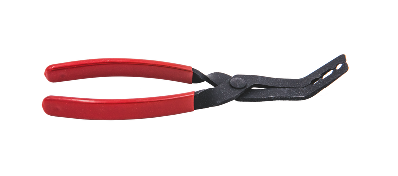 This is a photo of a clip removal plier that is used to remove door panel clips and interior molding clips with ease.